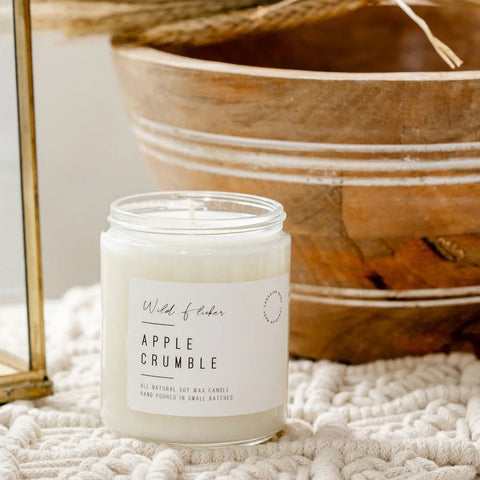 Apple Crumble Soy Wax Candle