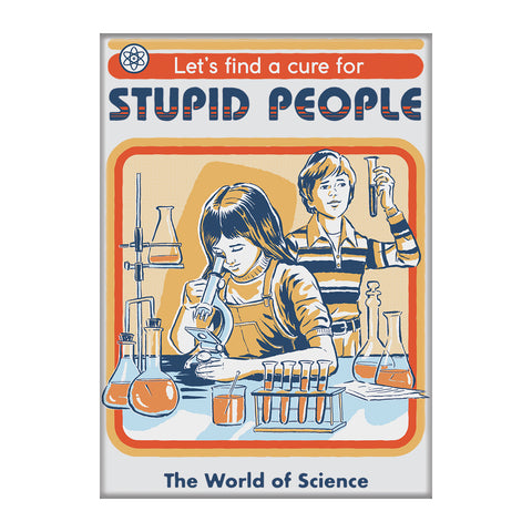 Cure For Stupid People Magnet