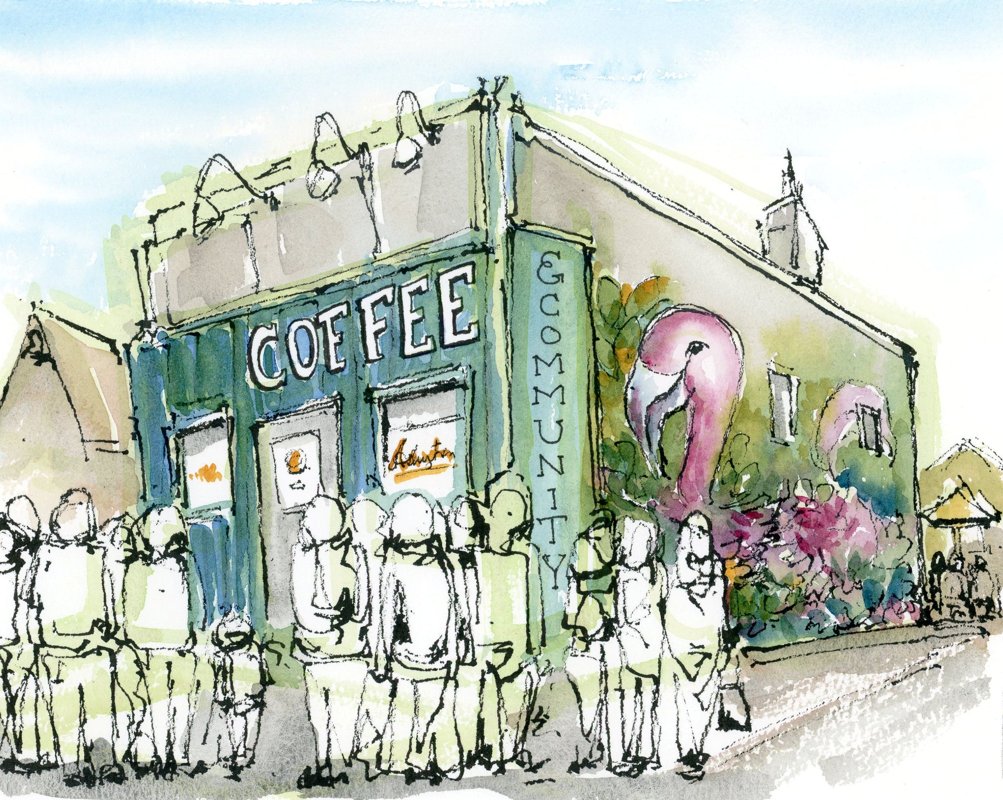 Tommy Lee Print - Arlington 5