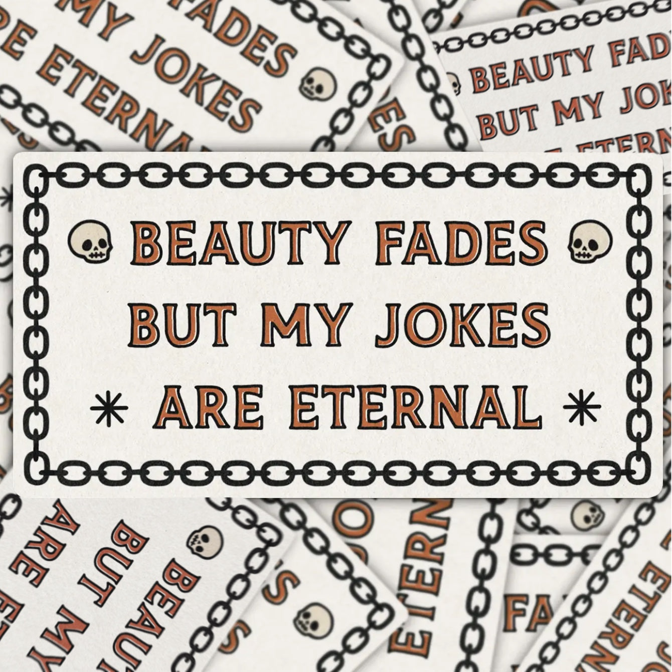 Beauty Fades Sticker