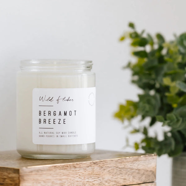 Bergamot Breeze Soy Wax Candle