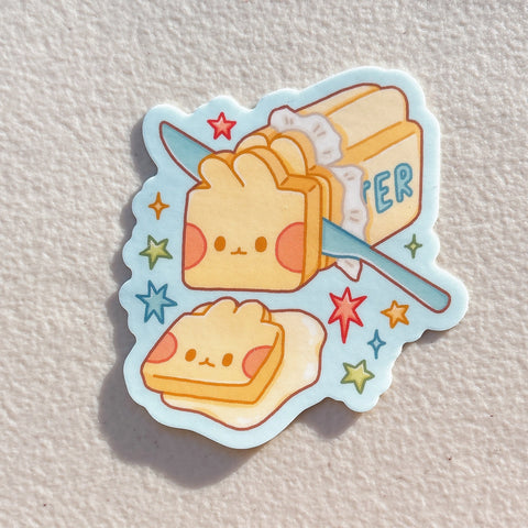 Butter Bunny Sticker
