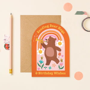 Bear Hugs Greeting Card