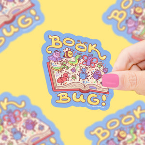 Book Bug Sticker