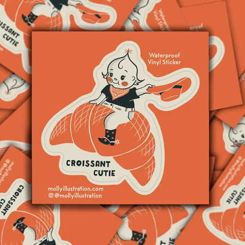 Croissant Cutie Sticker