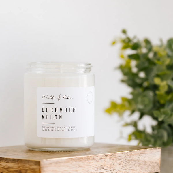 Cucumber Melon Soy Wax Candle