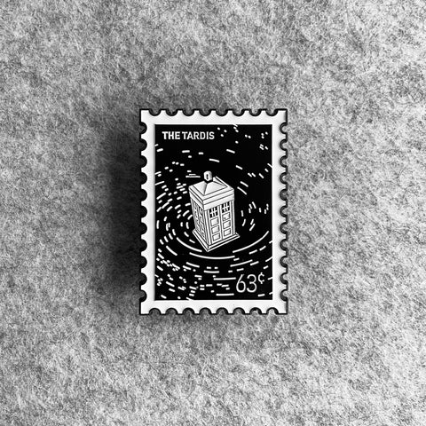 Dr Who Tardis Enamel Pin