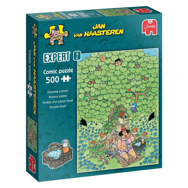 Enjoying A Picnic 500 Piece Puzzle