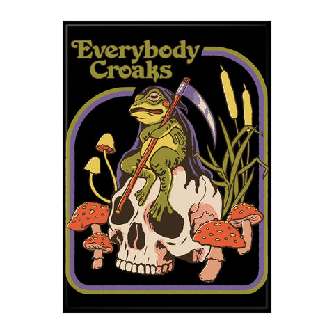 Everybody Croaks Magnet