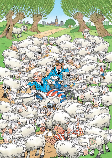 Ewe Shall Not Pass 500 Piece Puzzle