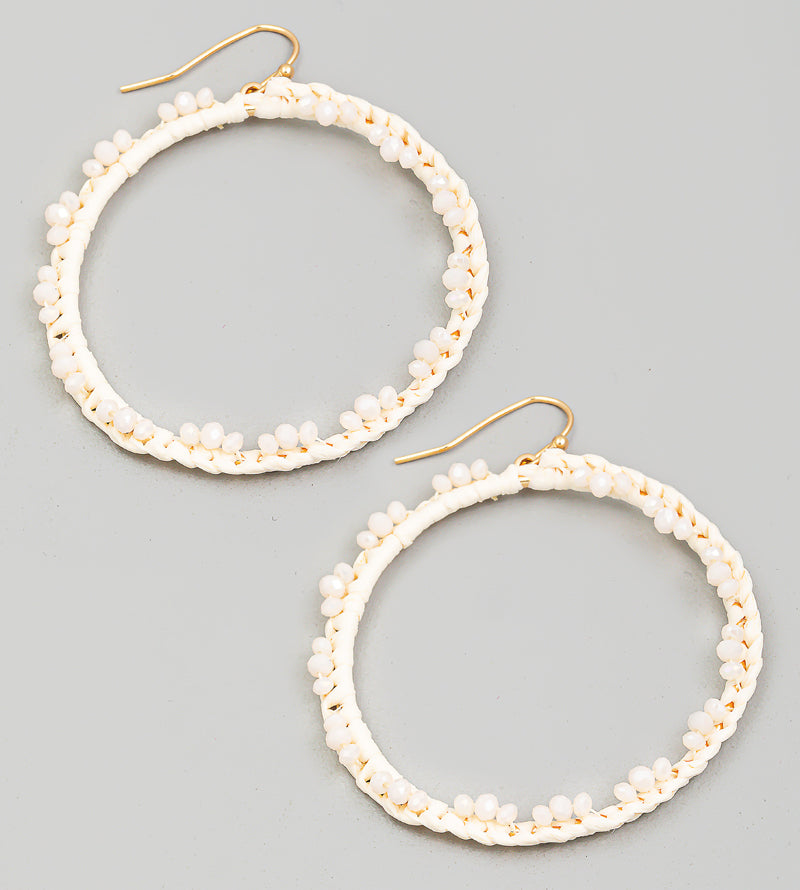 Faye Earrings Ivory