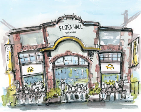 Tommy Lee Print - Floral Hall