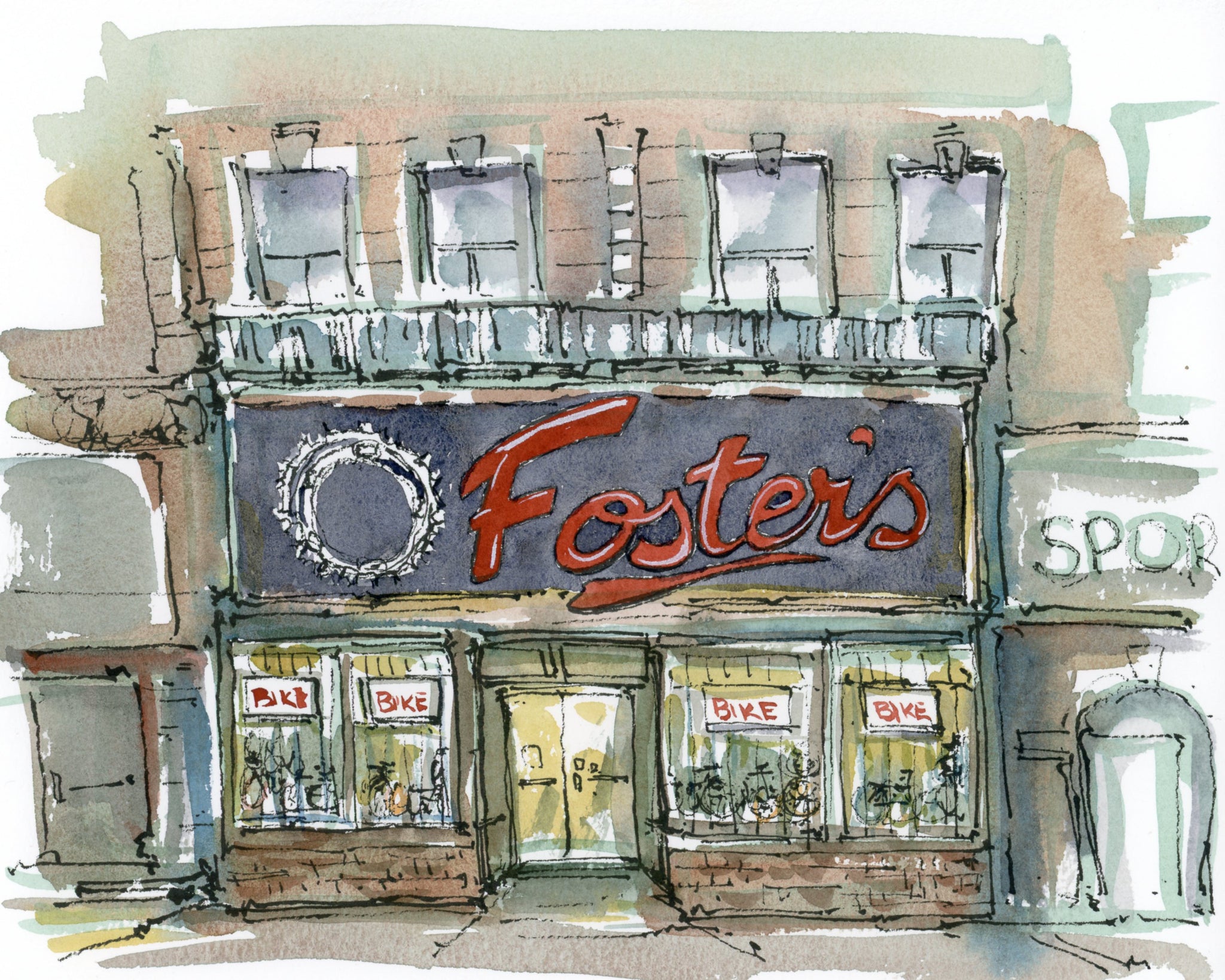 Tommy Lee Print - Foster's