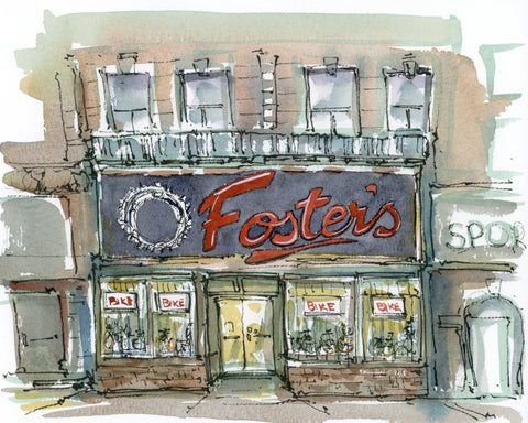 Tommy Lee Print - Foster's