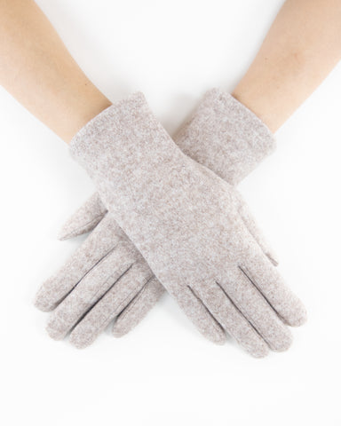 Two Tone Gloves Khaki