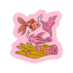 Dreamy Little Pisces Sticker