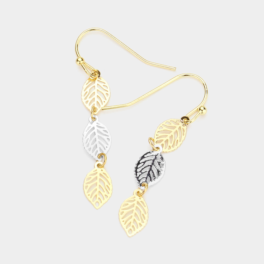 Grace Earrings Gold Mix