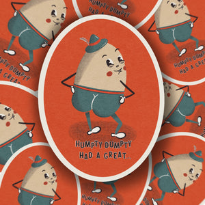 Humpty Dumpty Sticker