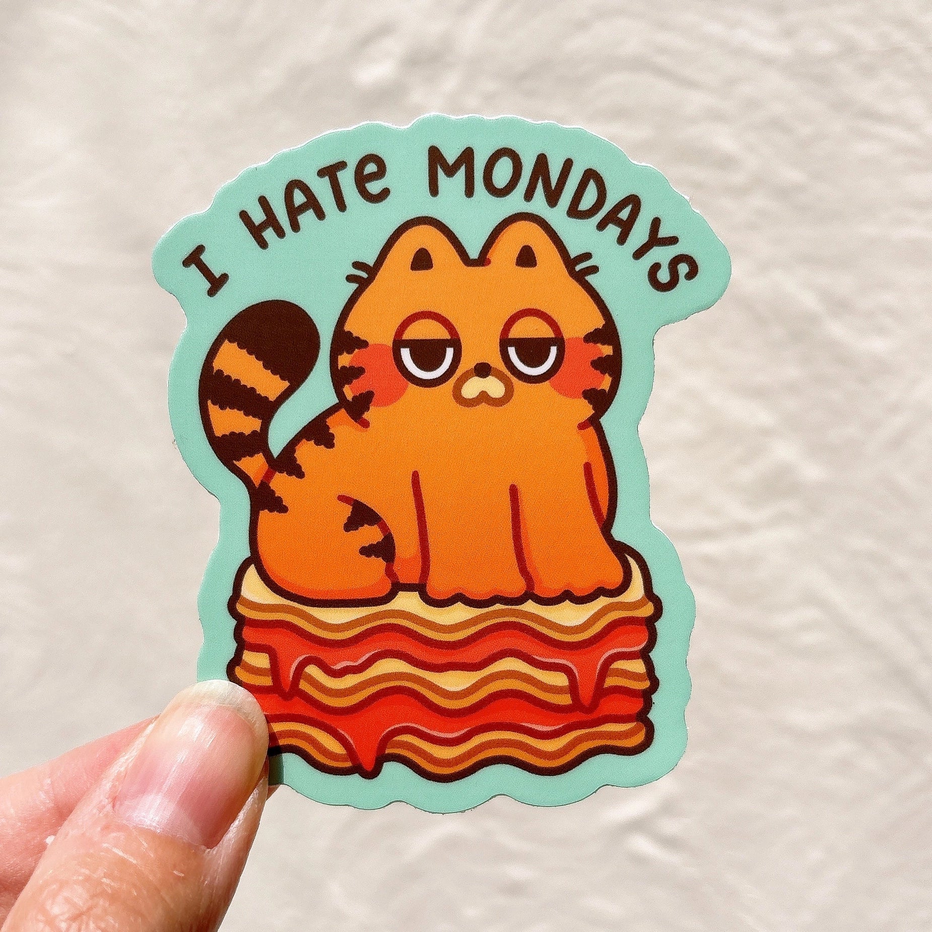 I Hate Mondays Sticker