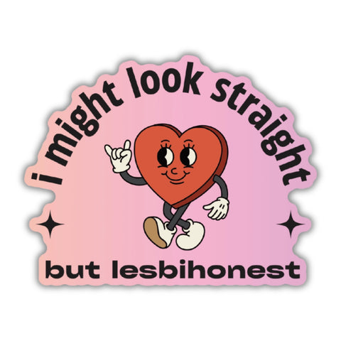 Lesbihonest Sticker