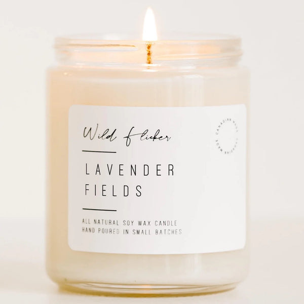 Lavender Fields Soy Wax Candle