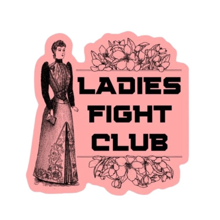 Ladies Fight Club Sticker