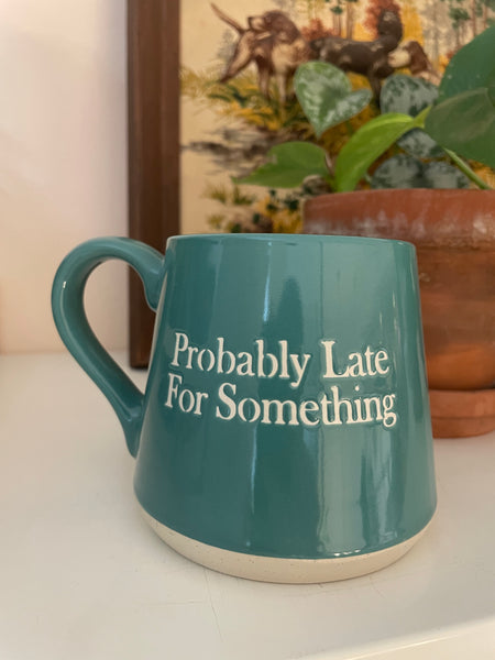 Late Wide Bottom Mug