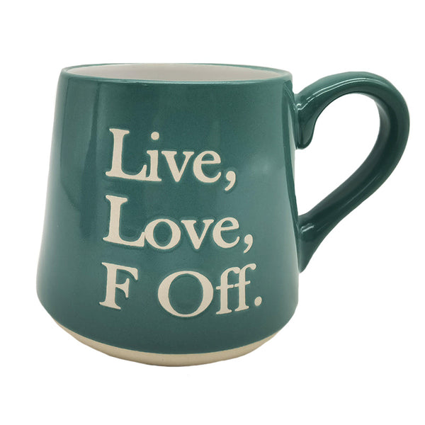 Live Love Wide Bottom Mug