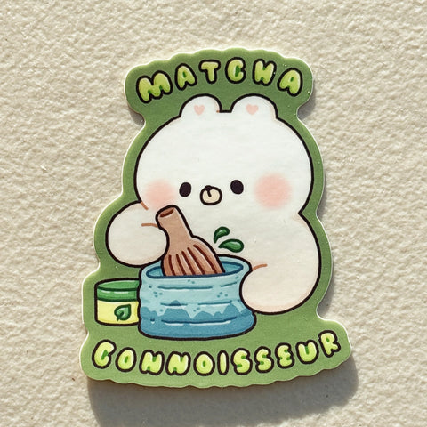 Matcha Connoisseur Sticker