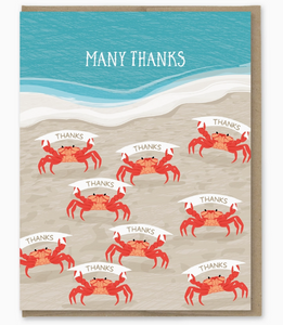 Many Thanks Greeting Card