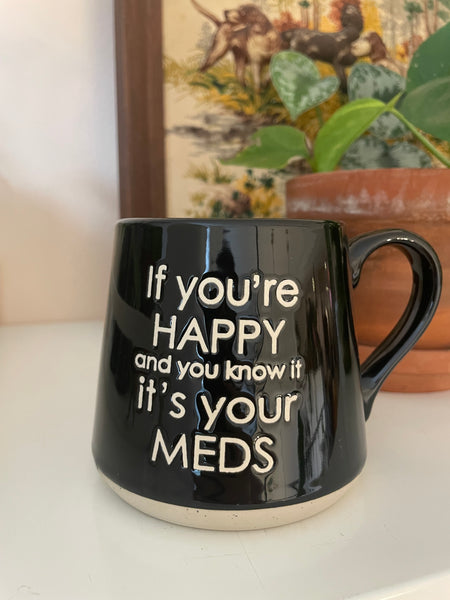 Meds Wide Bottom Mug