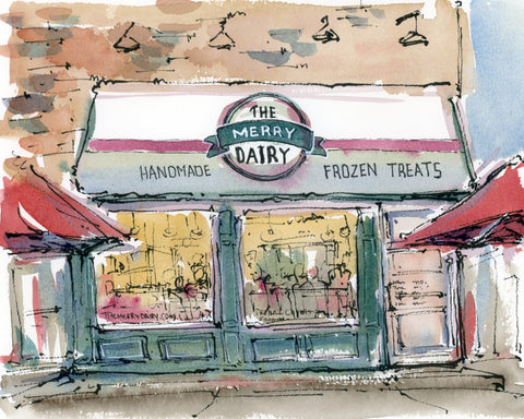 Tommy Lee Print - Merry Dairy