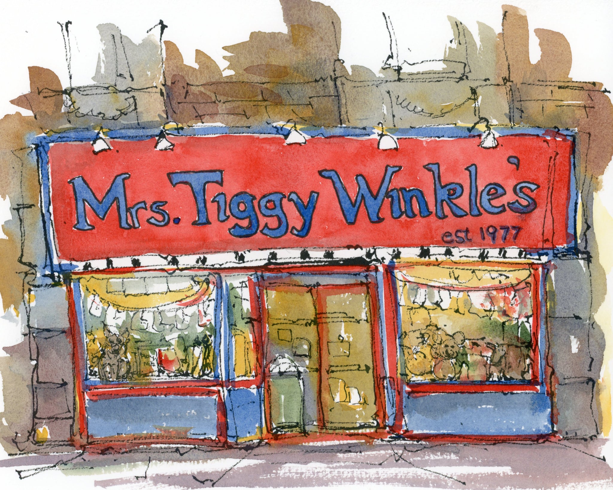 Tommy Lee Print - Miss Tiggy Winkles
