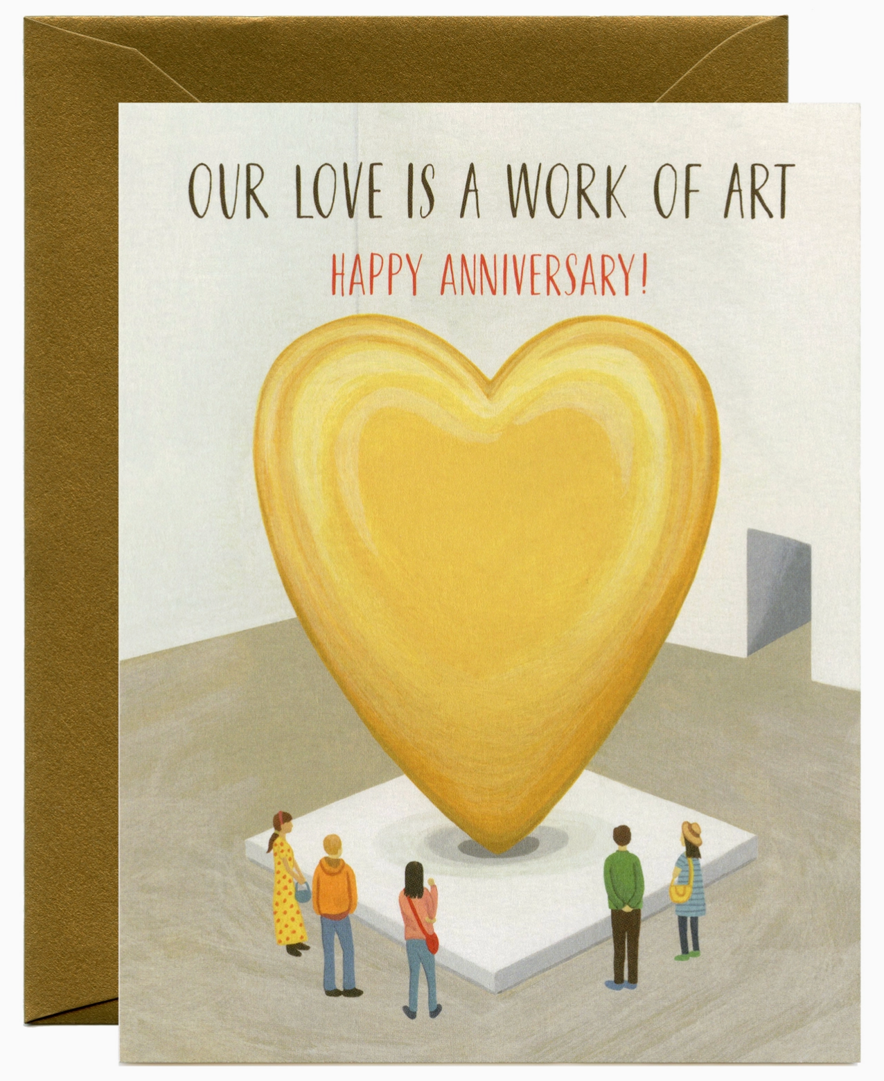 Museum Love Greeting Card