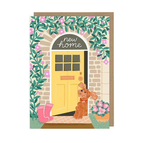 New Home Dog Greeting Card