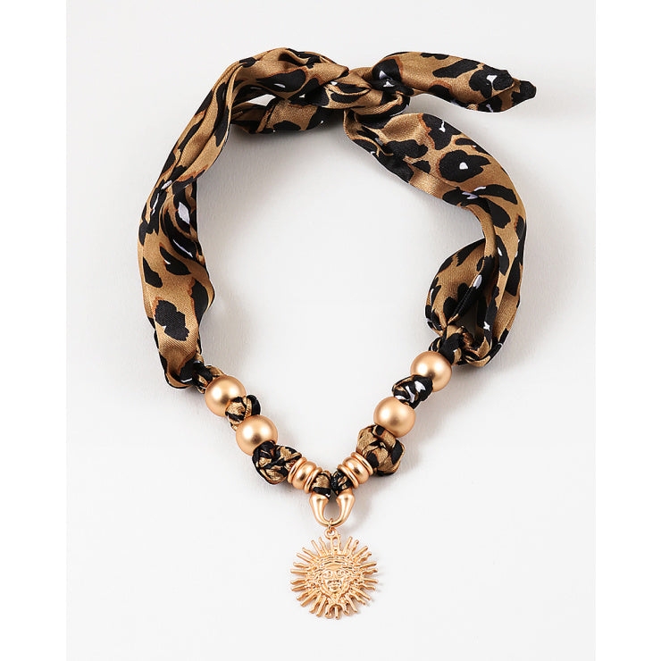 Norah Scarf Charm Necklace