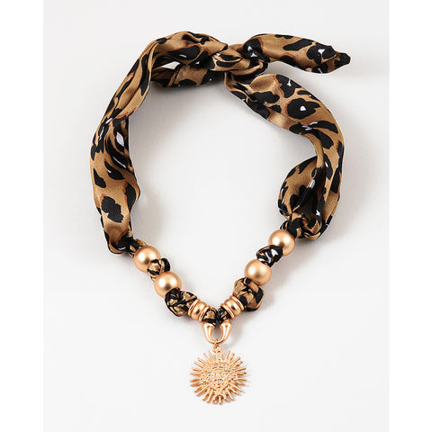 Norah Scarf Charm Necklace