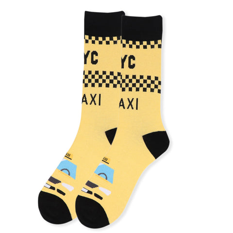 NYC Taxi Socks