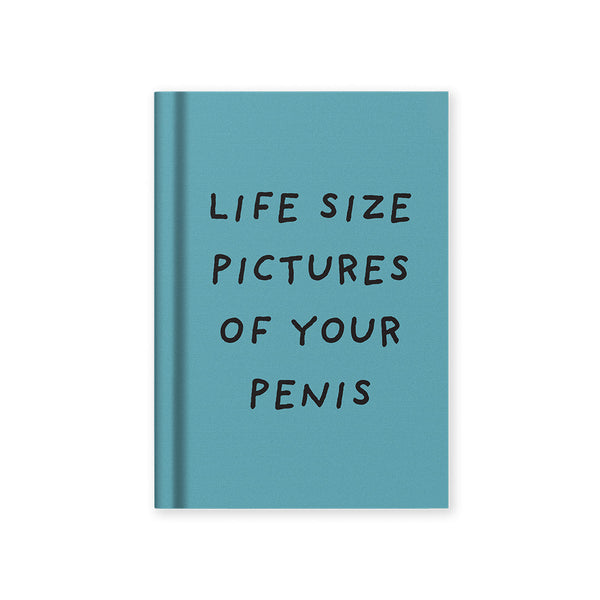 Life Size Pictures of Your Penis Mini Notebook