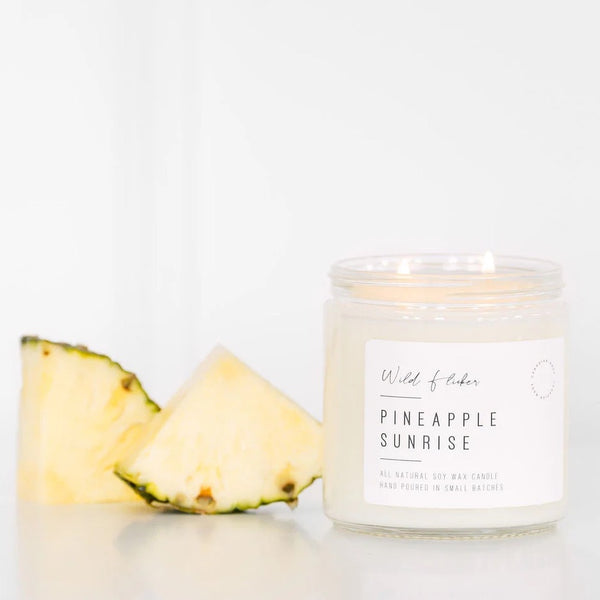 Pineapple Sunrise Soy Wax Candle