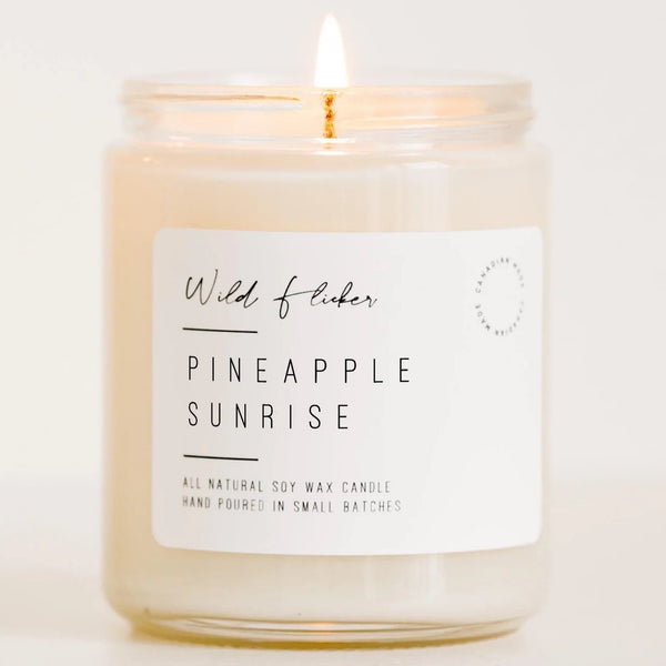 Pineapple Sunrise Soy Wax Candle