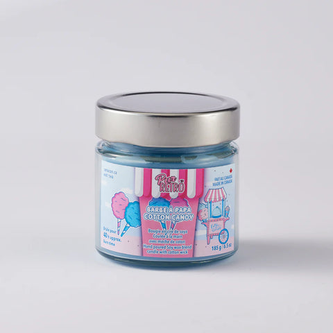 Retro Cotton Candy Candle