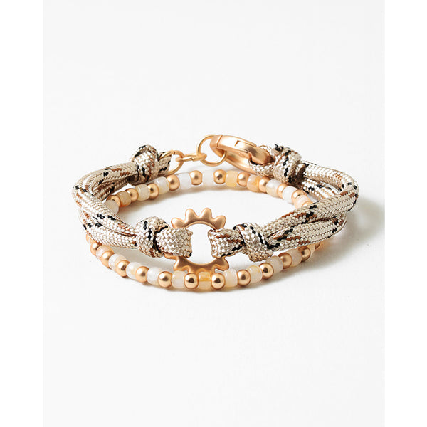 Rope Bracelet Set Ivory