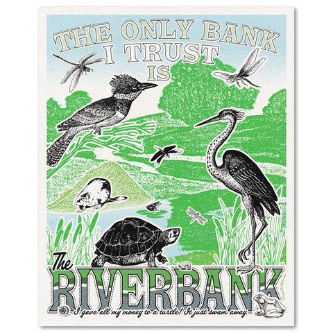 Riverbank 11 x 14 Print