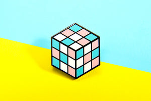 Rubiks Cube Trans Pin