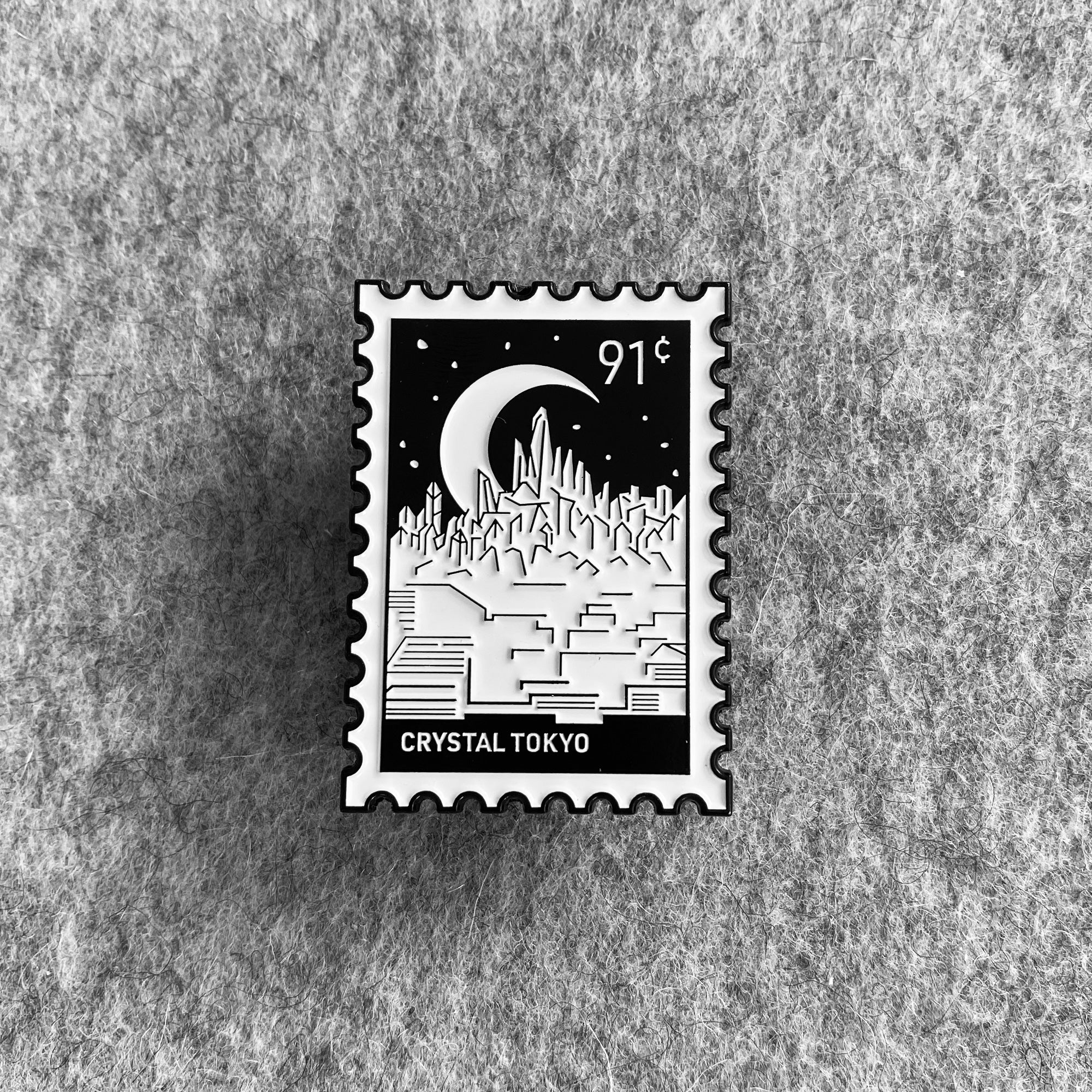 Sailor Moon Crystal Tokyo Enamel Pin