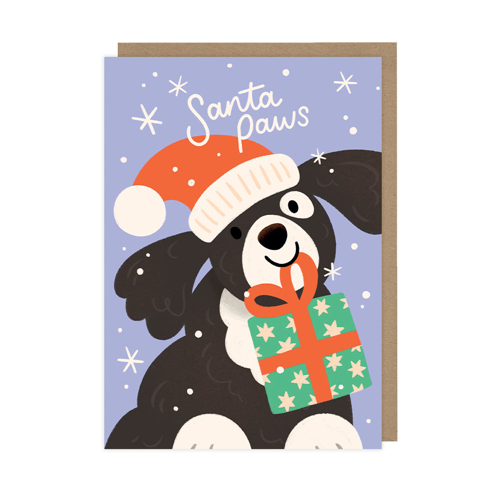 Santa Paws Greeting Card
