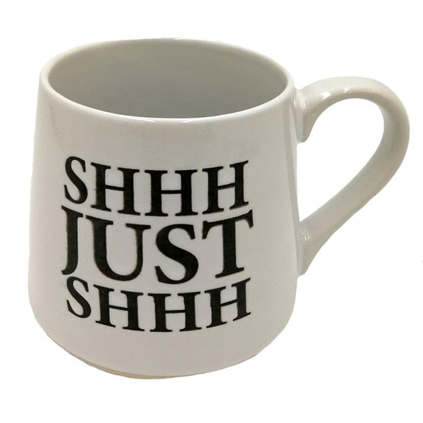 SHHH Wide Bottom Mug