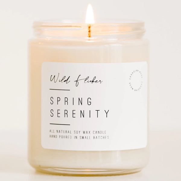 Spring Serenity Soy Wax Candle