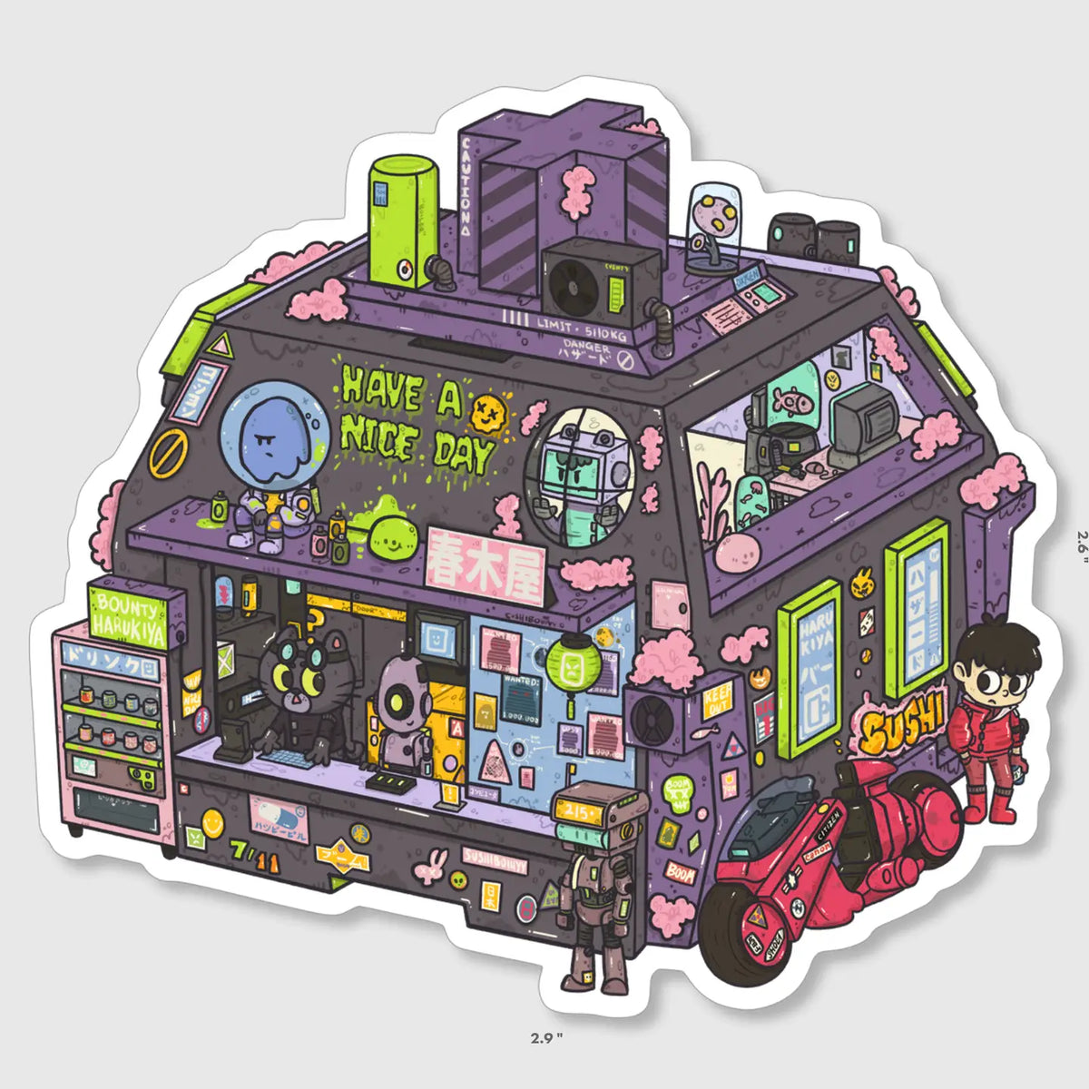 Switch Key - Sushiboiiiyy Stickers - Milk - Ottawa, Canada – Milk Shop